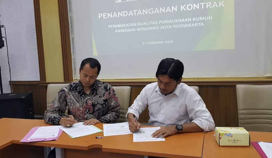 Penandatanganan+kontrak+proyek+penataan+kawasan+kumuh+Winongo