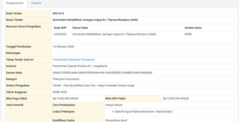Informasi+lelang+DI+Pijenan