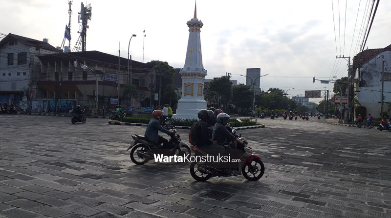 tugu+pal+putih+jadi+bagian+proyek+lanjutan+penataan+pedestrian+jalan+sudirman+