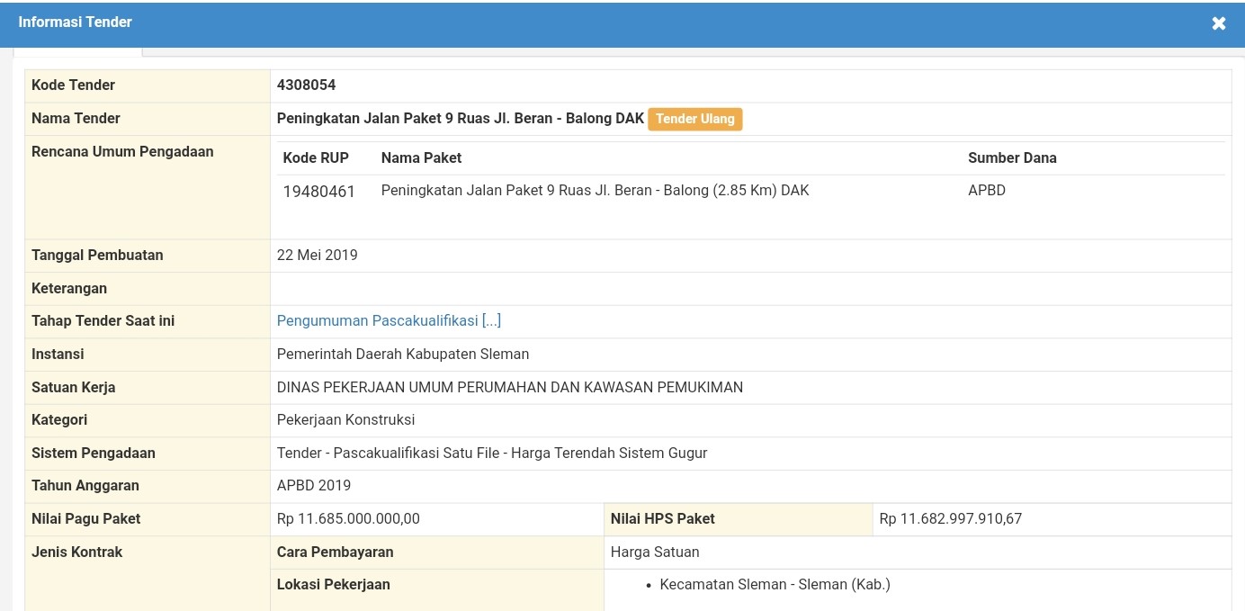 Proyek Beran - Balong